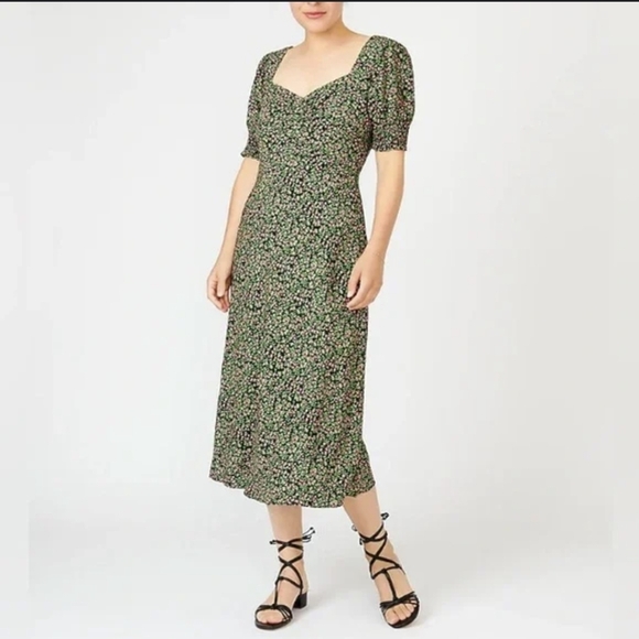 J. Crew Dresses & Skirts - J. Crew sweetheart neckline midi dress